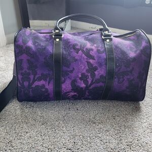Beautiful purple weekender bag